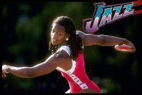 Jazz was a late comer to the American Gladiators show. 